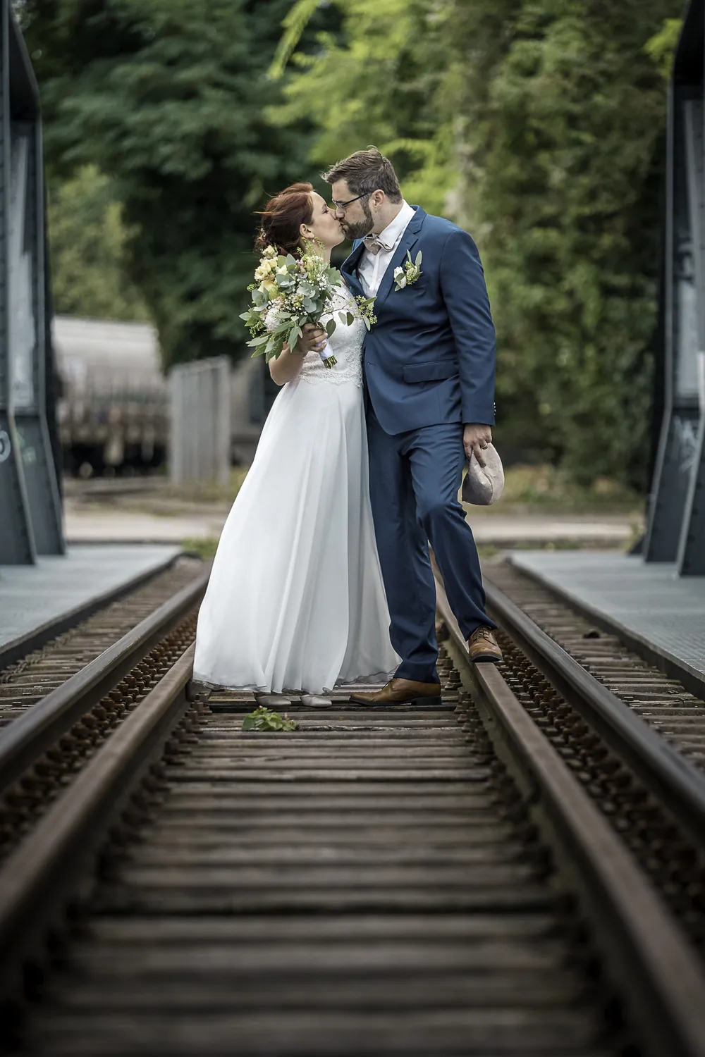 Julia und Pola an ihrer Hochzeit, 2021